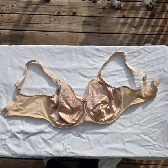 Elomi Caitlyn Underwire Full Coverage Side Support Bra EL8030 Nude 36F - Picture 2 of 6